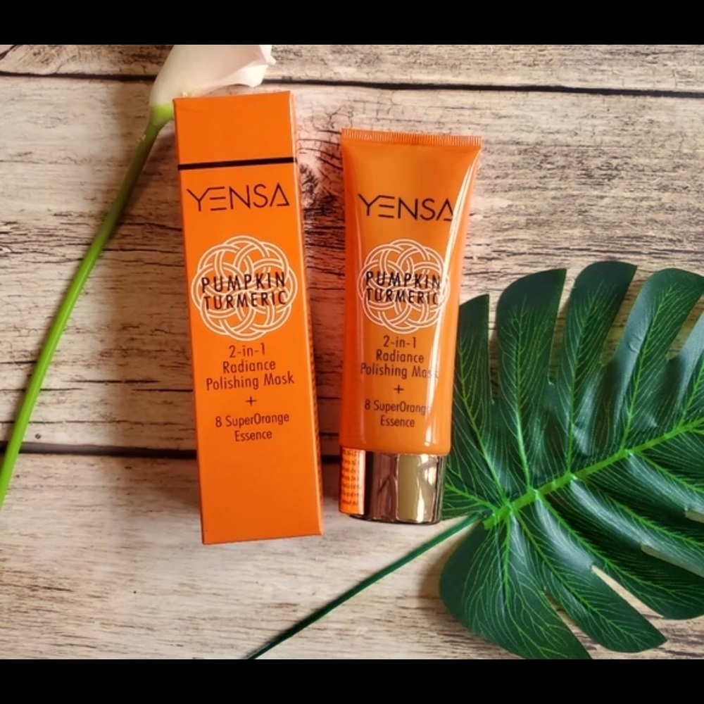 PUMPKIN 🎃 TURMERIC 2-in -1 Radiant Polishing Mask